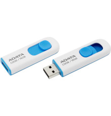 USB Flash Drive 16Gb ADATA C008, White/Blue (AC008-16G-RWE)