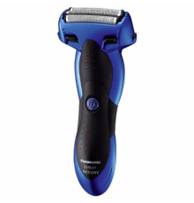 Електробритва Panasonic ES-SL41-A520, Black-Blue, сітка, тип гоління сухе/вологе, акумулятор, система автоматичного очищення 3 головок для гоління