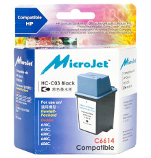 Картридж HP №20 (C6614DE), Black, DeskJet 610/615/630/640/650, MicroJet (HC-C03)