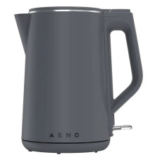 Електрочайник AENO EK4, Dark Grey, 2200 Вт, 1.5 л, дисковий, індикатор роботи, корпус пластик / метал (AEK0004)