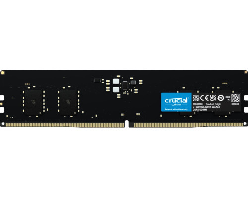 Пам'ять 32Gb DDR5, 4800 MHz, Crucial, CL40, 1.1V (CT32G48C40U5)