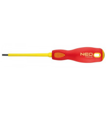 Викрутка NEO Tools шліцева 3.0 x 100 мм, 1000 В, CrMo (04-052)