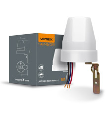 Датчик освітлення Videx VL-SN02 10A 220V IР44 фотометричний