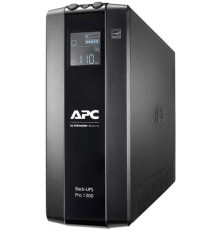 ДБЖ APC Back-UPS Pro 1300VA, Black, 780 Вт, 8xC13, USB, захист RJ45, 100x250x382 мм, 10.2 кг (BR1300MI)