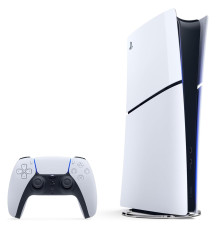 Ігрова приставка Sony PlayStation 5 Slim Digital Edition, White, без Blu-ray приводу