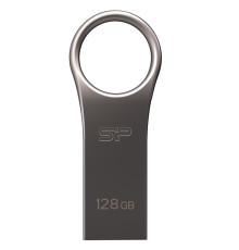 USB 3.2 Flash Drive 128Gb Silicon Power Jewel J80, Silver (SP128GBUF3J80V1T)