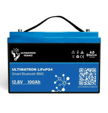 Батарея для ДБЖ 12В 100Aч Ultimatron UBL-12-100S, LiFePO4 Lithium Battery 12.8V 100Ah With Bluetooth And Smart BMS Integrated