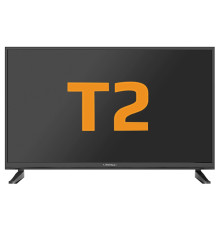 Телевізор 24' Liberton 24TP1HDT, LED, HD, 1366x768, 60 Гц, DVB-T2/С, HDMI, 2xUSB, VESA 100x100
