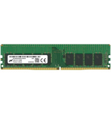 Пам'ять 16Gb DDR4, 3200 MHz, Micron, ECC, Unbuffered, 1.2V, CL22, UDIMM, 1Rank x 8 (MTA9ASF2G72AZ-3G2R)