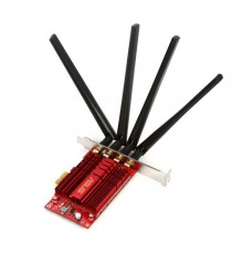 Мережевий адаптер Asus PCE-AC88 802.11a/b/g/n/ac, 4 x R SMA (зовнішня), PCI express