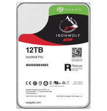 Жорсткий диск 3.5' 12Tb Seagate IronWolf Pro, SATA3, 256Mb, 7200 rpm (ST12000NE0008)