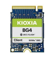 Твердотільний накопичувач M.2 128Gb, Kioxia BG4, PCI-E 3.0 x4, TLC, 2000/800 MB/s, формат 2230 (KBG40ZNS128G)