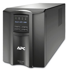 ДБЖ APC Smart-UPS 1000VA, Black, 700 Вт, 8xC13, RJ45 / USB / SmartSlot, LCD екран, 219x171x439 мм, 18.86 кг (SMT1000I)