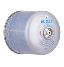 Балон газовий EL GAZ ELG-800, 500 г, бутан, з двошаровим клапаном (104ELG-800)