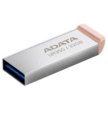 USB 3.2 Flash Drive 32Gb ADATA UR350, Silver/Beige (UR350-32G-RSR/BG)