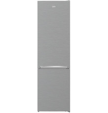 Холодильник Beko RCNA406I35XB, Grey, двокамерний, загальний об'єм 388L, корисний об'єм 253L/109L, NeoFrost, клас енергоспоживання А++, внутрішній дисплей, 202.5x59.5x67 см