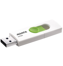 USB 3.0 Flash Drive 32Gb ADATA UV320, White/Green (AUV320-32G-RWHGN)