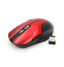 Миша бездротова Havit HV-MS927GT, Red, USB, 2.4GHz, 1200/1600/2400 dpi, до 10 м, 2xAAA (6950676279146)