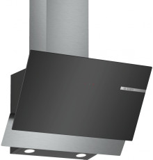 Витяжка кухонна Bosch DWK66AJ60T, Black, настінна, навісна, 530 м3/год, 3 швидкості, ширина 60 см, глибина 38.6 см
