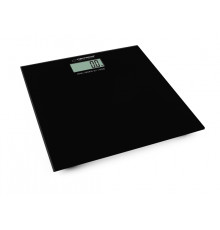 Ваги підлогові Esperanza EBS002K Aerobic, Black, РК-дисплей (70x34 мм), 6 мм високоміцне загартоване скло, до 180 кг, 1xCR2032