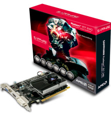 Відеокарта Radeon R7 240, Sapphire, 4Gb GDDR3, 128-bit, VGA/DVI/HDMI, 780/3600 MHz (11216-35-20G)