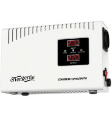 Стабілізатор EnerGenie EG-AVR-DW1000-01 1000VA, 1 розетка (Schuko), 2.8 кг, LCD дисплей