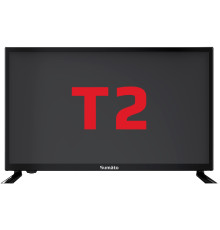 Телевізор 24' Sumato 24HT01, LED, 1366x768, 60 Гц, DVB-T2/C, HDMI, USB, VESA 200x100