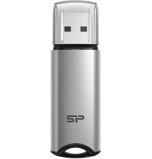 USB 3.2 Flash Drive 64Gb Silicon Power Marvel M02, Silver (SP064GBUF3M02V1S)