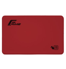 Кишеня зовнішня 2.5' Frime Red, USB 3.0, 1xSATA HDD, Plastic (FHE15.25U30)