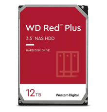 Жорсткий диск 3.5' 12Tb Western Digital Red Plus, SATA3, 256Mb, 7200 rpm (WD120EFBX)