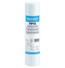 Картридж Ecosoft PP10, 2.5'x10', 10 мкм, для механічного очищення води зі спіненого поліпропілену (CPV251010ECO)